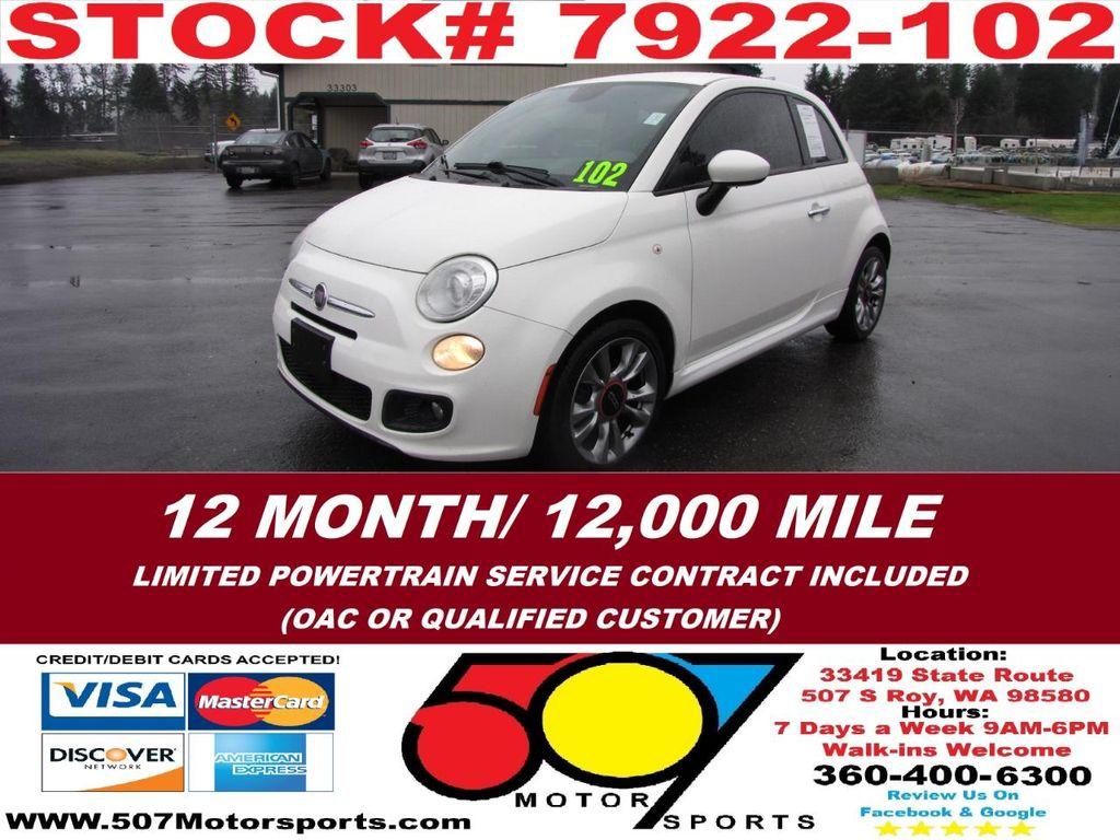 used 2015 FIAT 500 car, priced at $4,995
