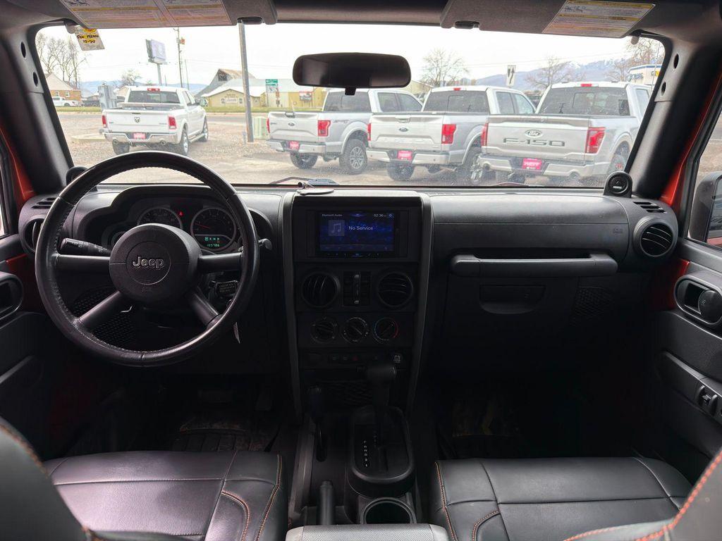 used 2009 Jeep Wrangler Unlimited car, priced at $12,500