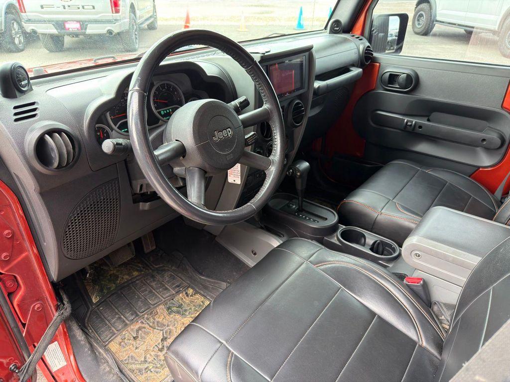 used 2009 Jeep Wrangler Unlimited car, priced at $12,500