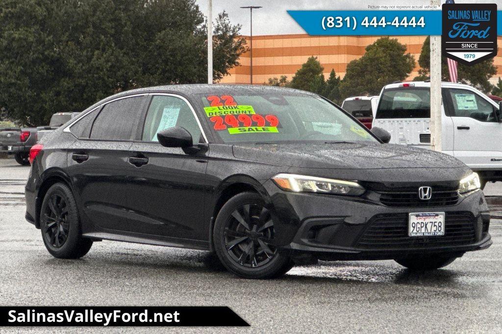 used 2022 Honda Civic car, priced at $24,995