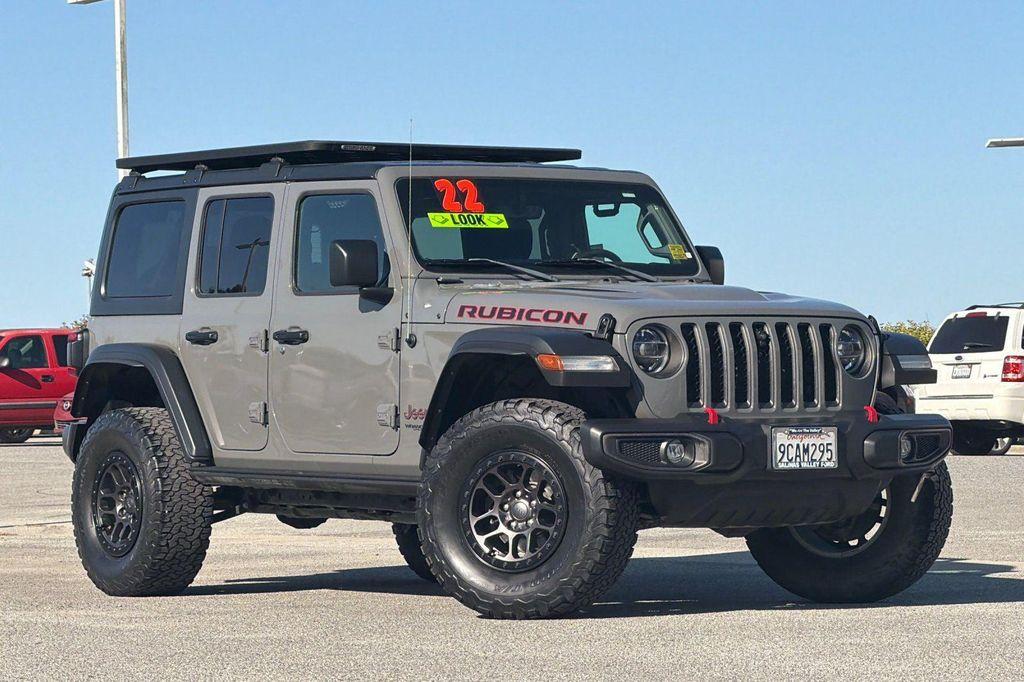 used 2022 Jeep Wrangler Unlimited car, priced at $39,995