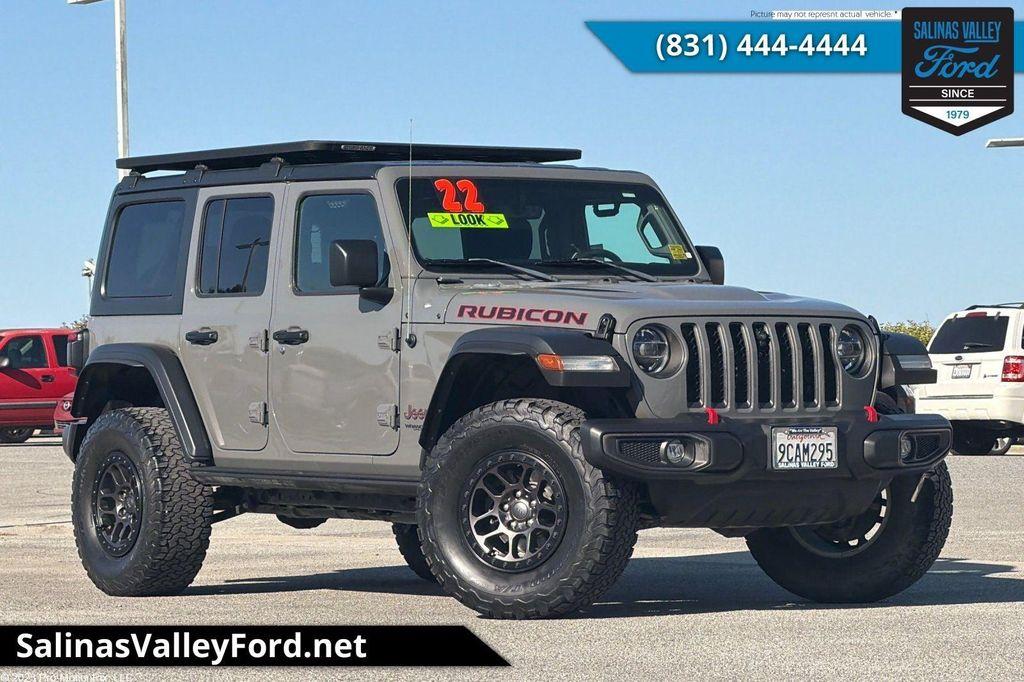 used 2022 Jeep Wrangler Unlimited car, priced at $39,995