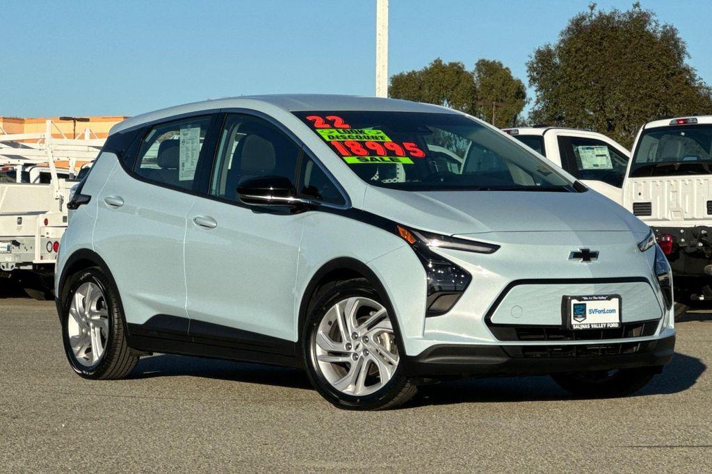 used 2022 Chevrolet Bolt EV car, priced at $18,995