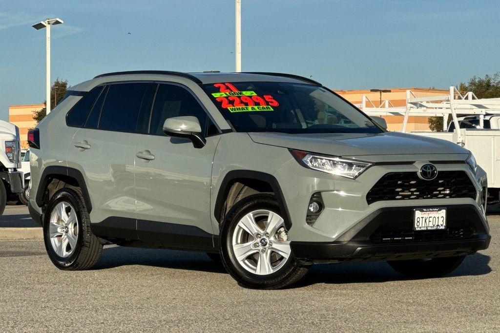 used 2021 Toyota RAV4 car, priced at $22,050