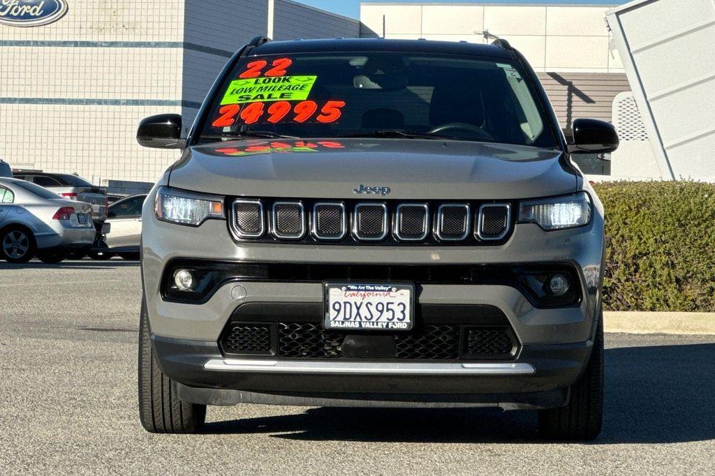 used 2022 Jeep Compass car, priced at $24,995