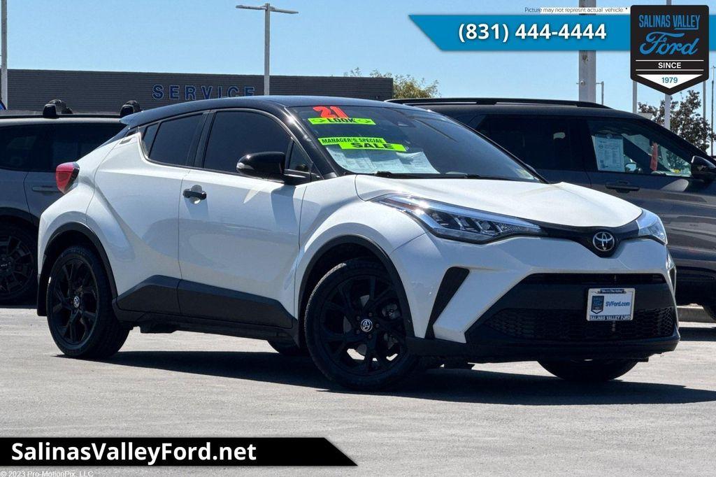 used 2021 Toyota C-HR car, priced at $22,284