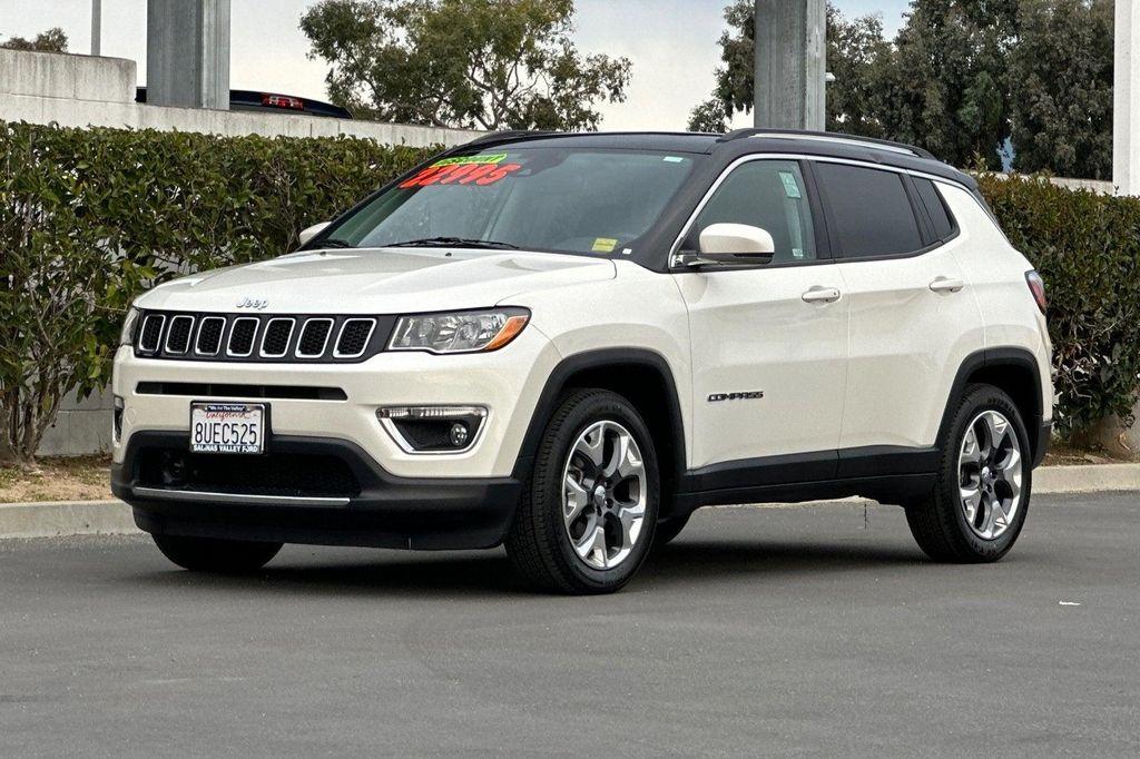 used 2021 Jeep Compass car, priced at $22,995