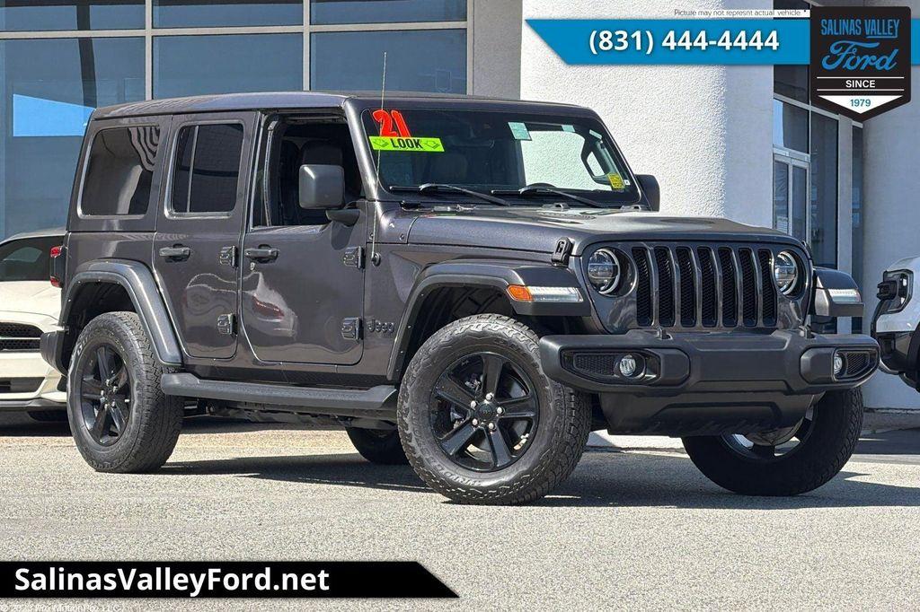 used 2021 Jeep Wrangler Unlimited car, priced at $35,995
