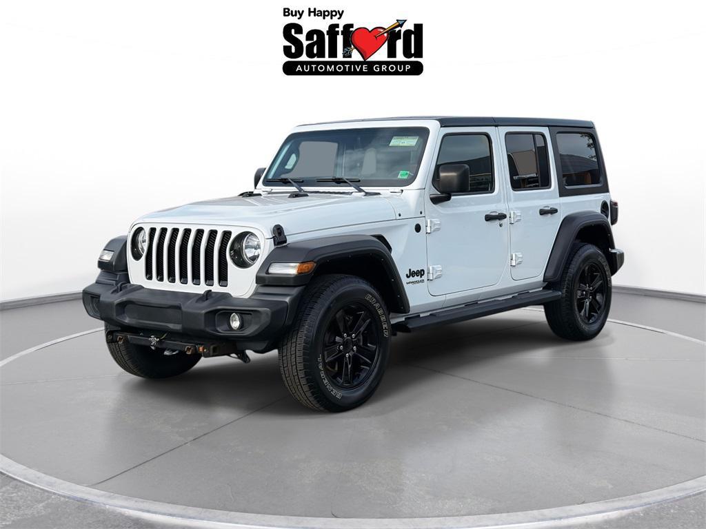 used 2021 Jeep Wrangler Unlimited car, priced at $25,500