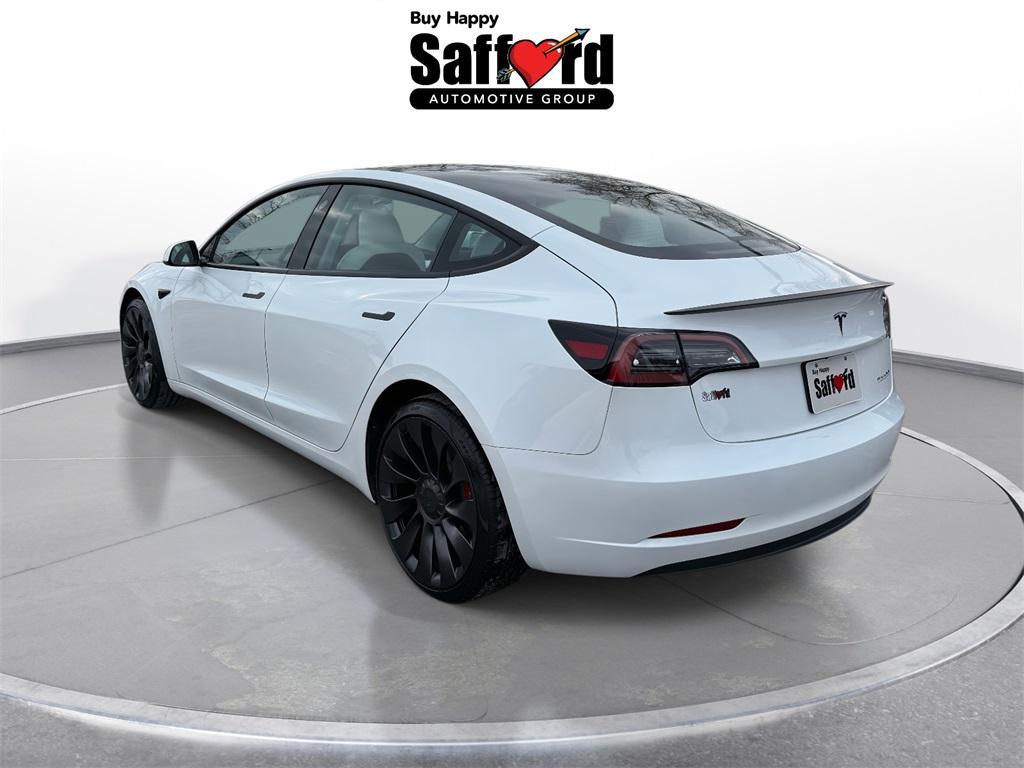 used 2023 Tesla Model 3 car, priced at $31,999