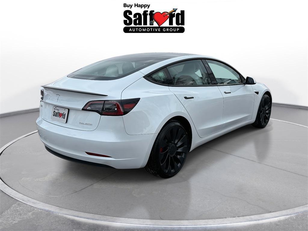 used 2023 Tesla Model 3 car, priced at $31,999