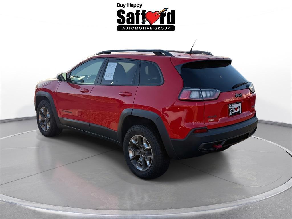 used 2019 Jeep Cherokee car, priced at $15,500