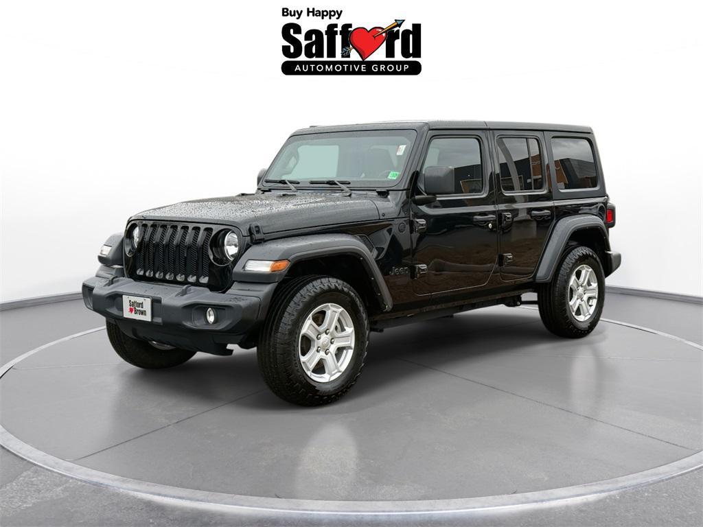 used 2021 Jeep Wrangler Unlimited car, priced at $25,500