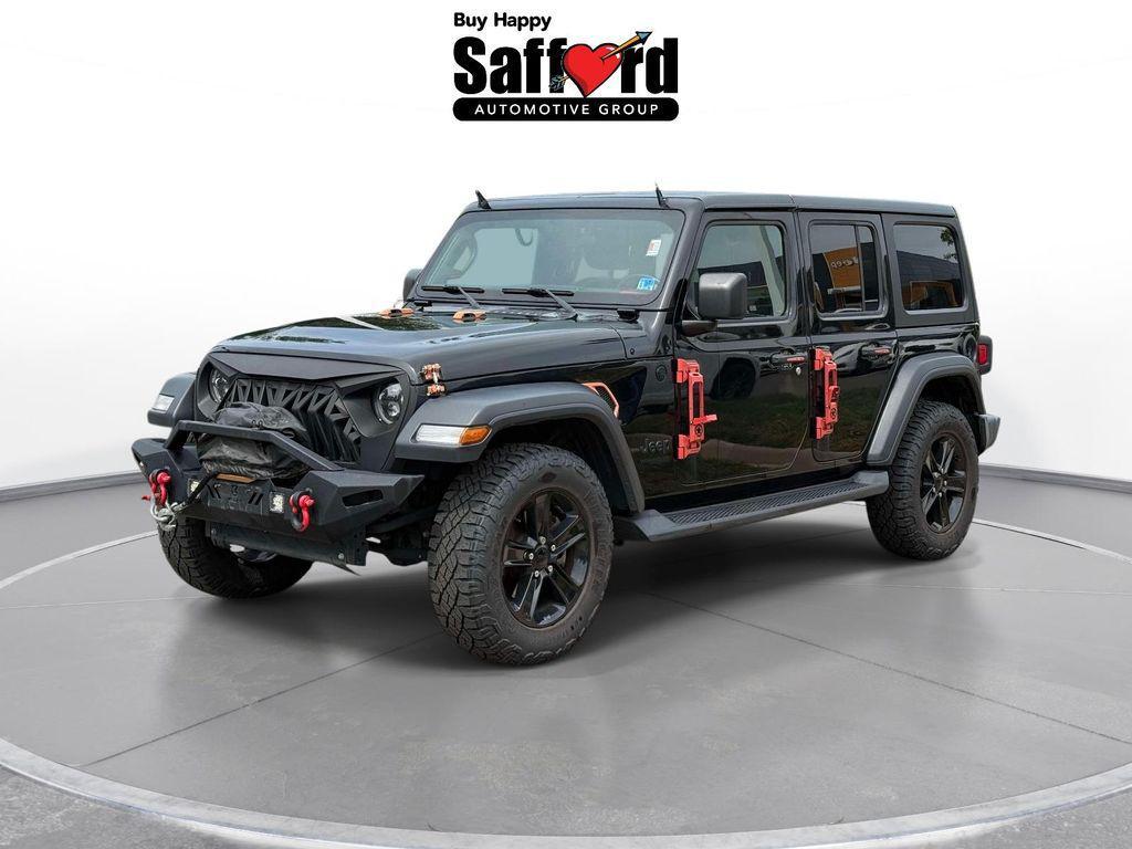 used 2021 Jeep Wrangler Unlimited car, priced at $26,475