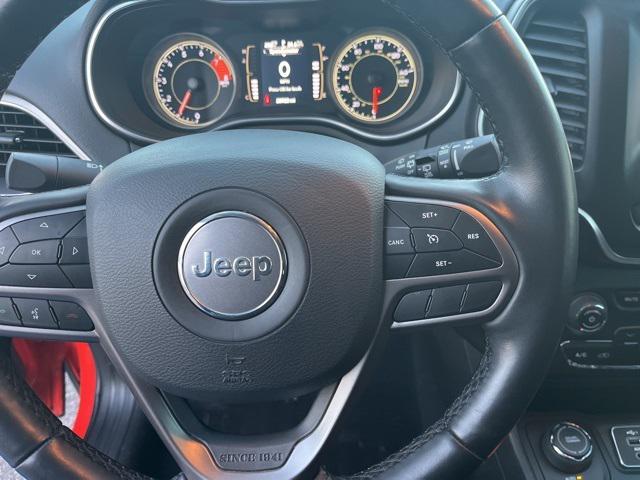 used 2021 Jeep Cherokee car, priced at $22,299
