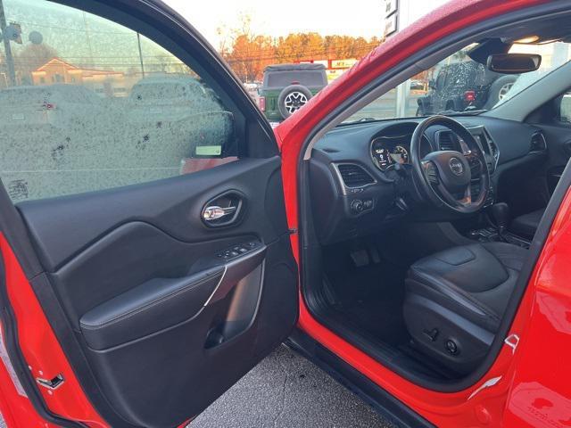 used 2021 Jeep Cherokee car, priced at $22,299