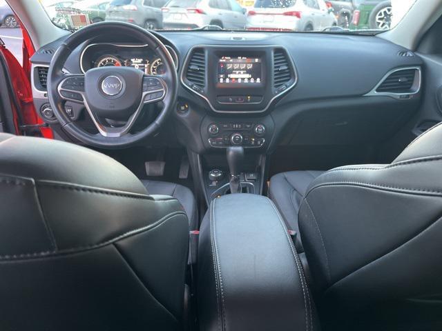 used 2021 Jeep Cherokee car, priced at $22,299