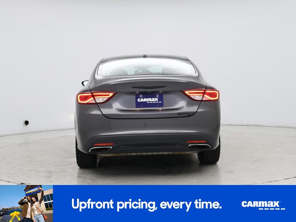 used 2016 Chrysler 200 car, priced at $12,998