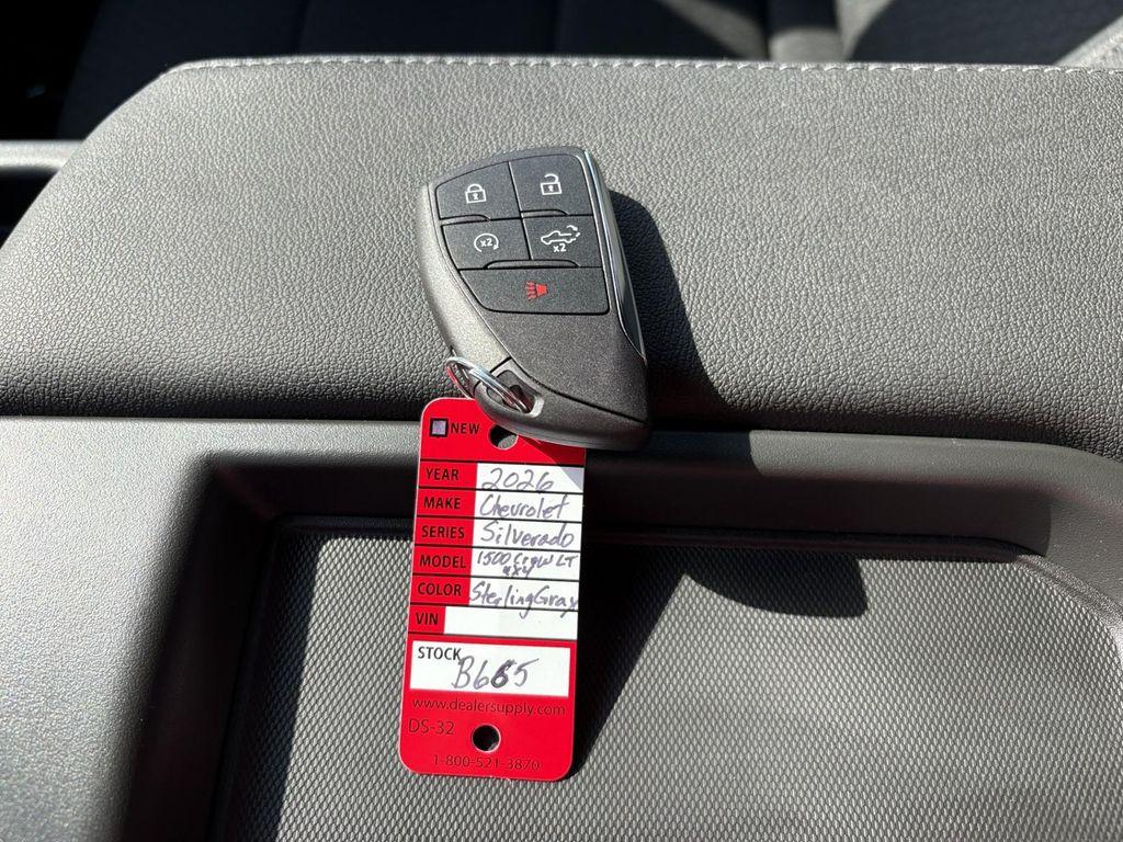 new 2026 Chevrolet Silverado 1500 car, priced at $51,636