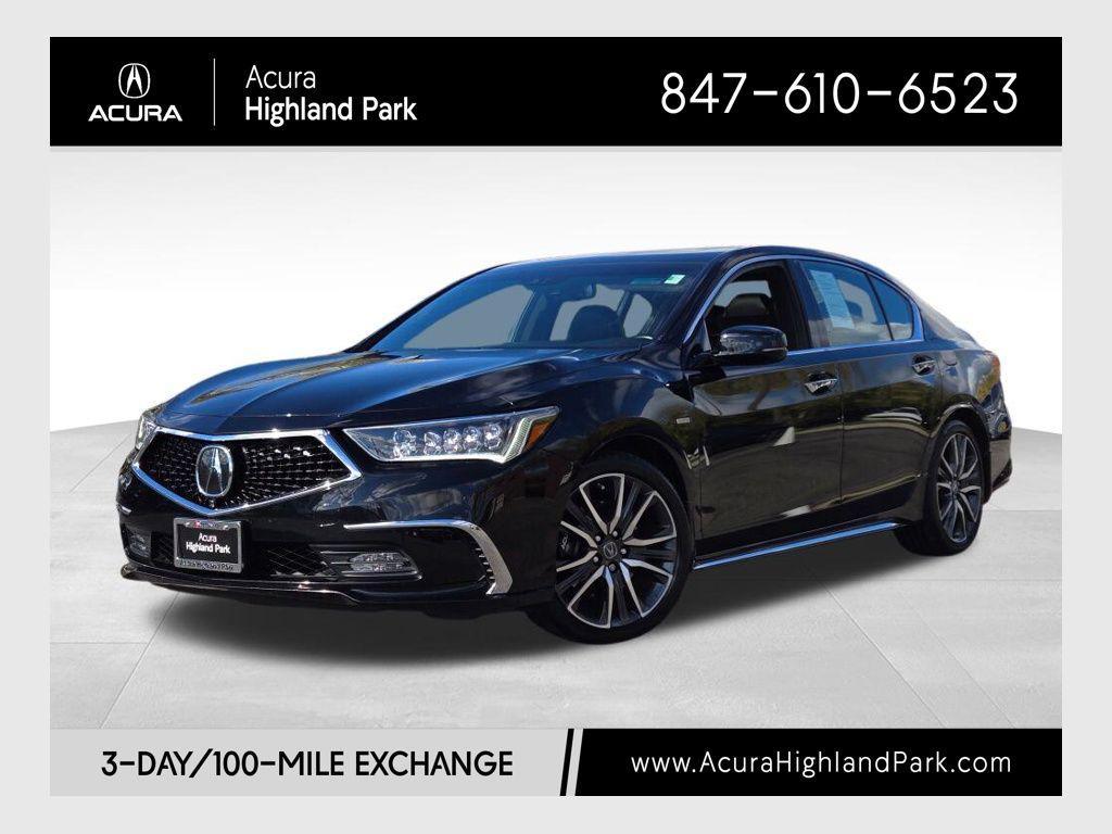 used 2019 Acura RLX Sport Hybrid car, priced at $34,000