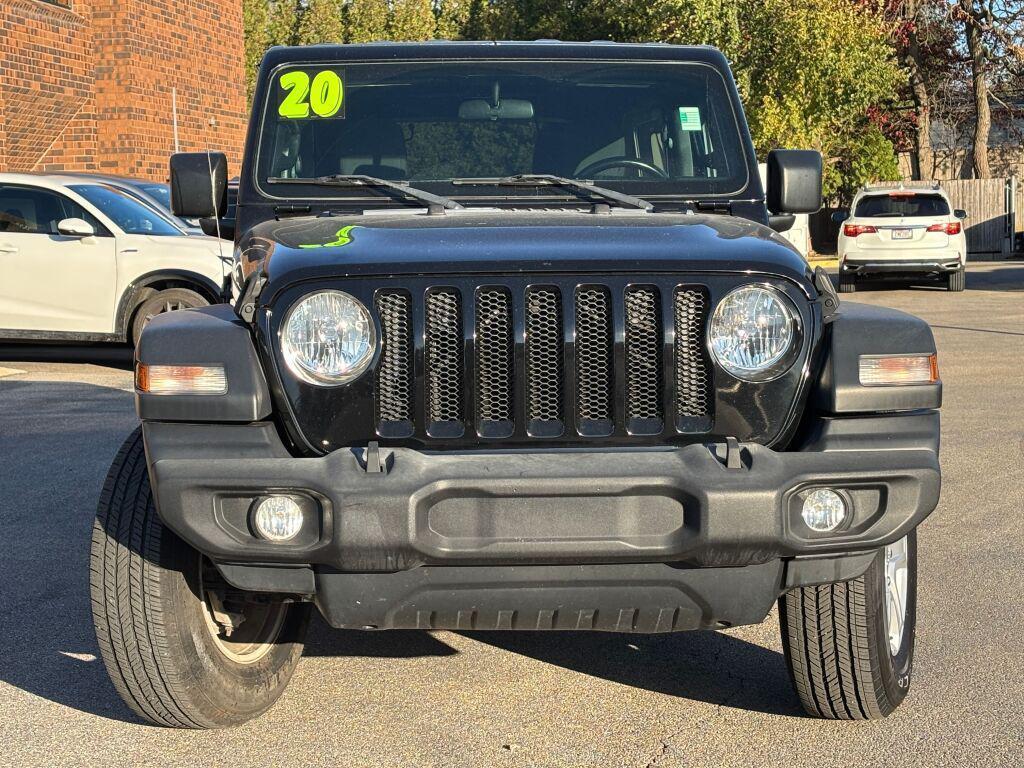 used 2020 Jeep Wrangler Unlimited car, priced at $22,000