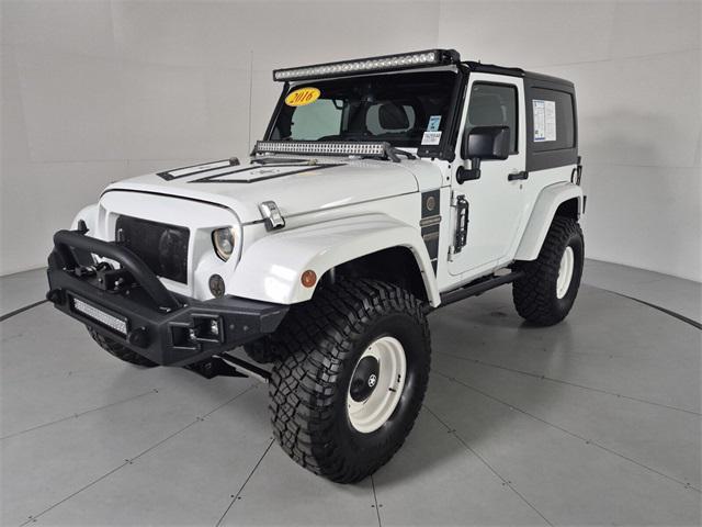 used 2016 Jeep Wrangler car, priced at $16,488