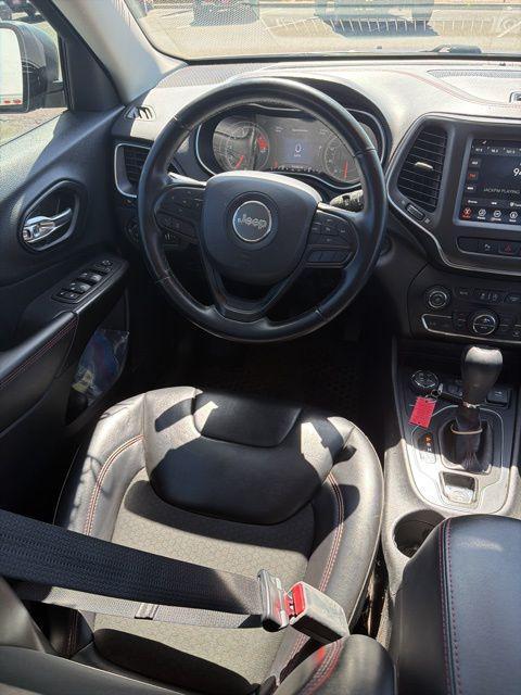 used 2021 Jeep Cherokee car, priced at $19,869