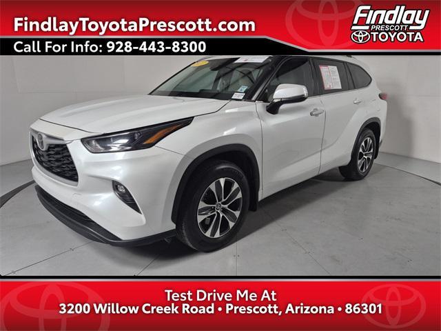 used 2022 Toyota Highlander car, priced at $27,974