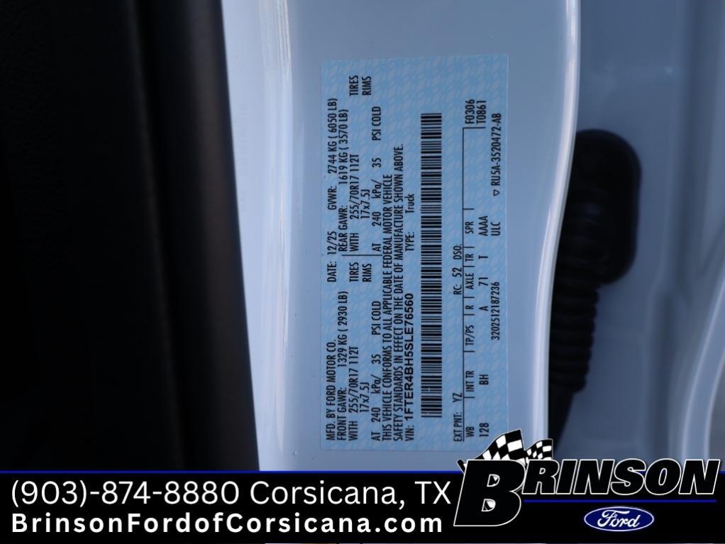 new 2025 Ford Ranger car, priced at $28,969