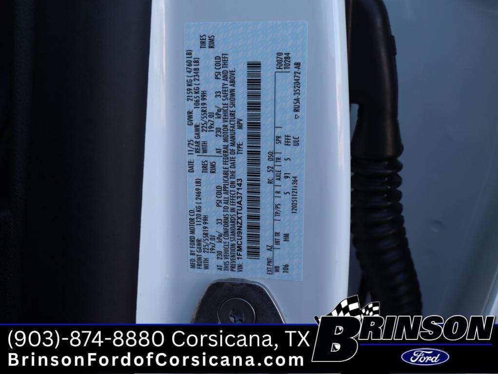 new 2026 Ford Escape car, priced at $31,769