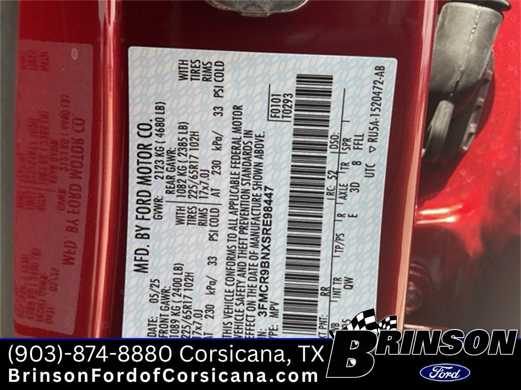 new 2025 Ford Bronco Sport car, priced at $29,469