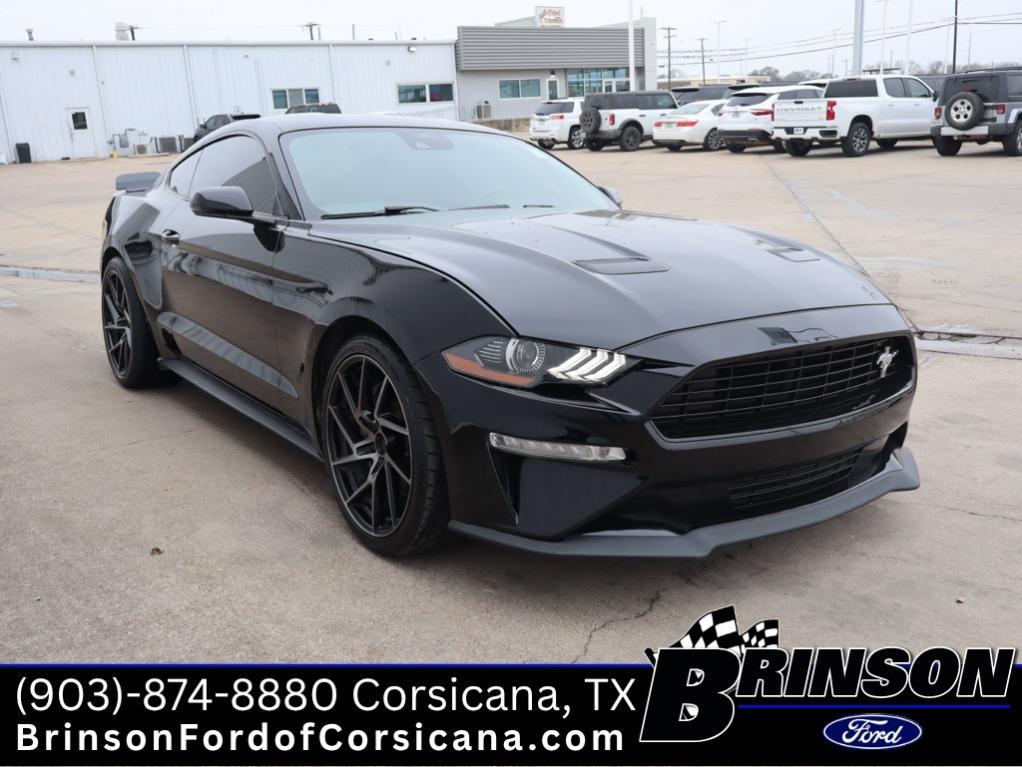 used 2021 Ford Mustang car, priced at $32,990