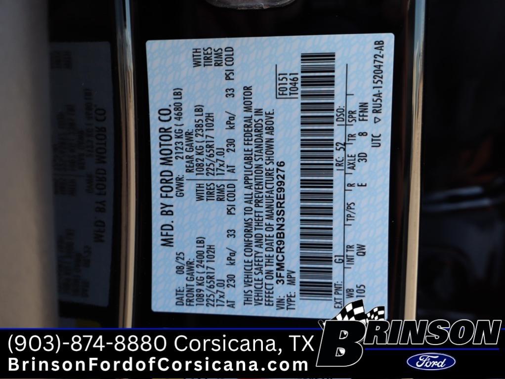 new 2025 Ford Bronco Sport car, priced at $28,469