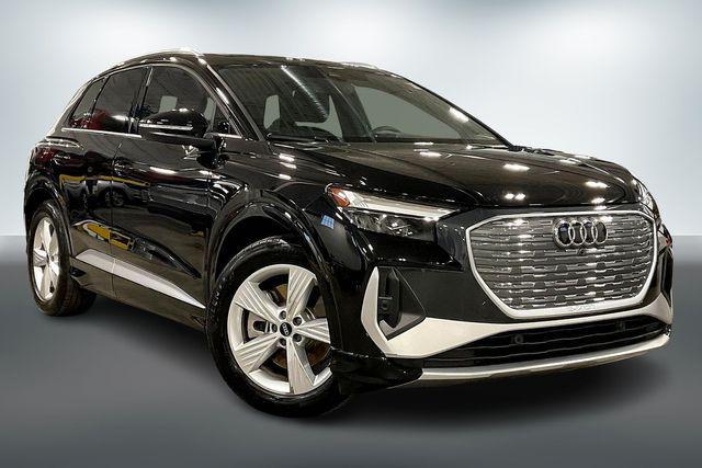 used 2025 Audi Q4 e-tron car, priced at $42,125