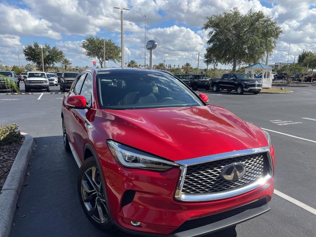 used 2021 INFINITI QX50 car, priced at $23,246
