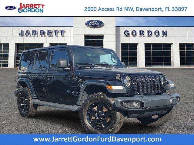 used 2020 Jeep Wrangler Unlimited car, priced at $26,797