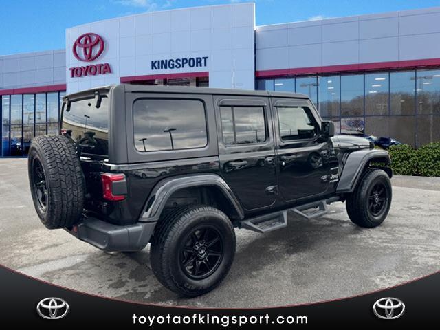 used 2020 Jeep Wrangler Unlimited car, priced at $34,586