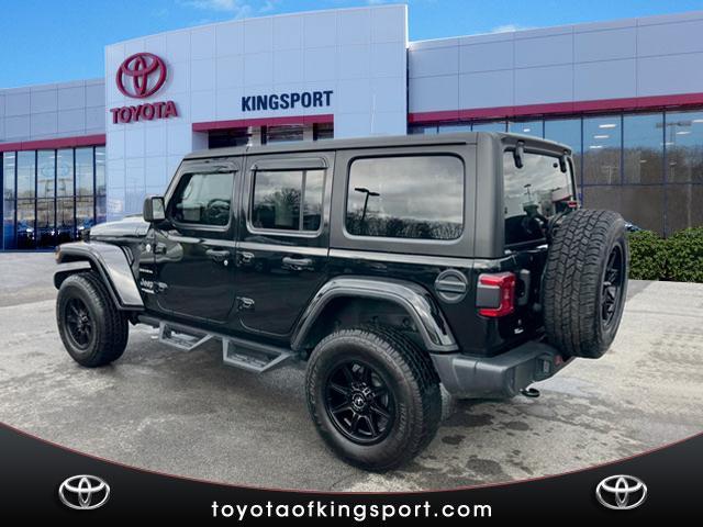 used 2020 Jeep Wrangler Unlimited car, priced at $34,586