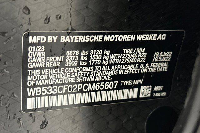 used 2023 BMW iX car, priced at $55,083
