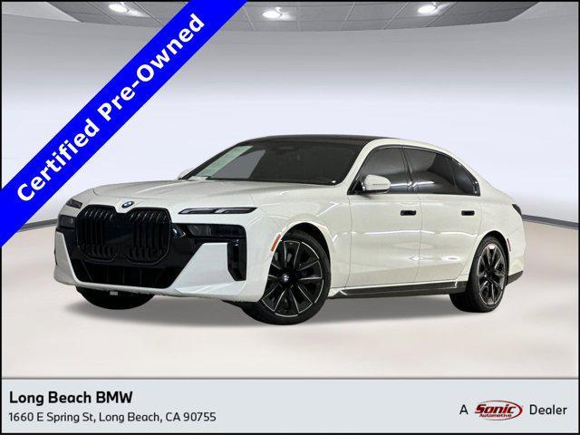 used 2024 BMW 740 car, priced at $66,996