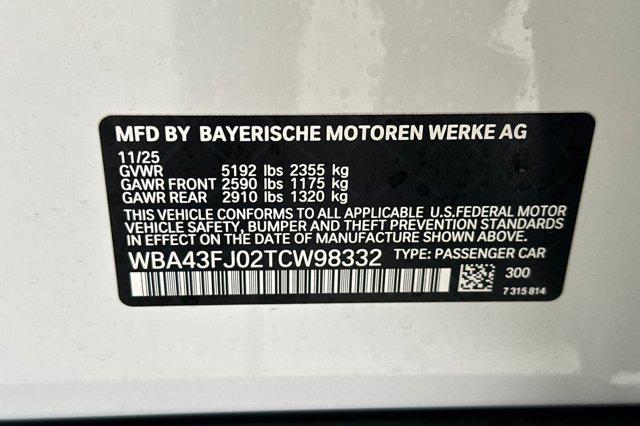 new 2026 BMW 530 car, priced at $62,150