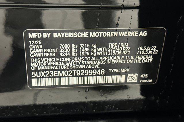 new 2026 BMW X7 car, priced at $95,415