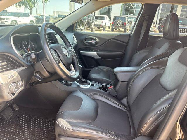 used 2018 Jeep Cherokee car, priced at $18,734