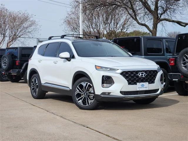 used 2020 Hyundai Santa Fe car, priced at $18,579