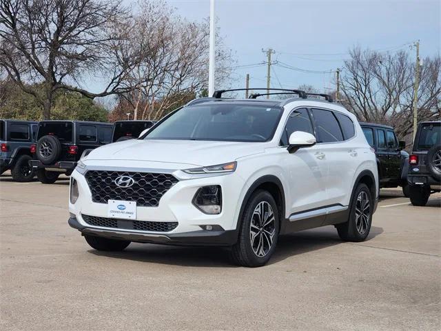used 2020 Hyundai Santa Fe car, priced at $18,579