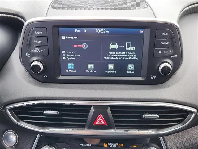 used 2020 Hyundai Santa Fe car, priced at $18,579