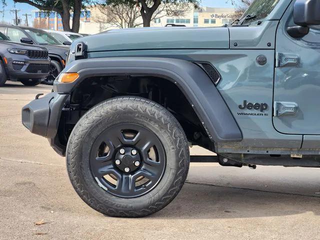used 2025 Jeep Wrangler car, priced at $33,249