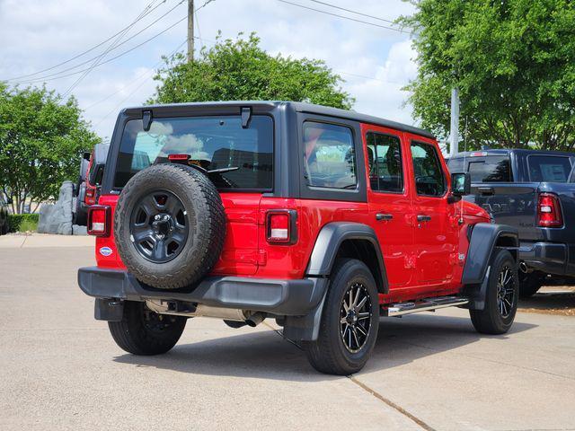 used 2021 Jeep Wrangler Unlimited car, priced at $28,219