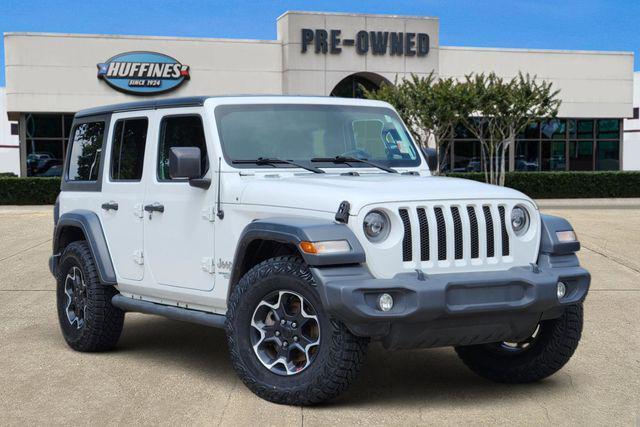 used 2020 Jeep Wrangler Unlimited car, priced at $25,607