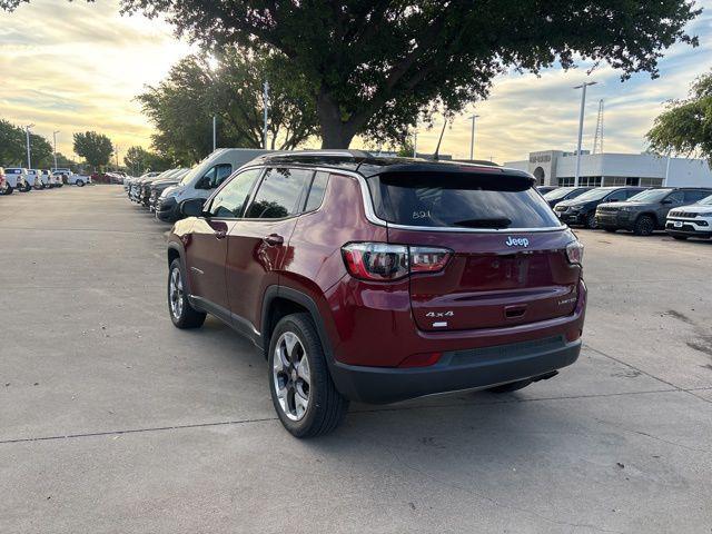 used 2021 Jeep Compass car, priced at $19,995